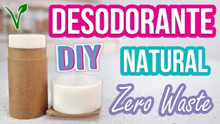 DESODORANTE NATURAL  DIY  CERO BASURA  ZERO WASTE  VEGANO  Mixi [upl. by Sellma885]