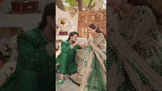 couple love weddingdress couplegoalsmehndi photography haniaamir naziawithfashiondressdesign [upl. by Lucic]