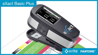 Learn about the XRite eXact Basic Plus Densitometer [upl. by Atinihc]