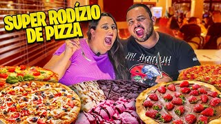 SUPER RODÍZIO DE PIZZA  ATERRORIZANDO O RODÍZIO [upl. by Ozan668]