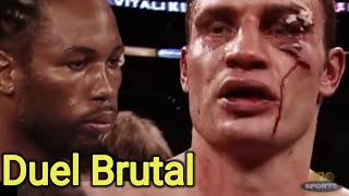 Duel Brutal Vitali Klitschko vs Lennox Lewis [upl. by Marfe891]