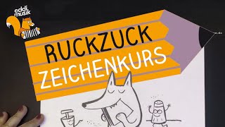 RuckZuck ZEICHENKURS mit Franziska Biermann  Bücherfresser [upl. by Harvard351]