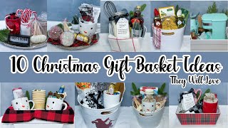 10 BUDGET FRIENDLY Gift Baskets amp Trays They Will Love [upl. by Oly]