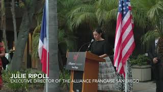 Official Inauguration of the Alliance Francaise San Diego [upl. by Limber71]