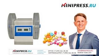 Härteanalysator für Labortabletten CS03 Minipressru [upl. by Jonell]