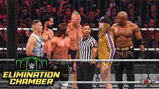 FULL MATCH  Mens Elimination Chamber Match WWE Elimination Chamber 2022 [upl. by Addis]