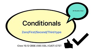 Class 10 English grammar  Conditionals in English grammar  English for ssc  competitive exams2024 [upl. by Annoda]