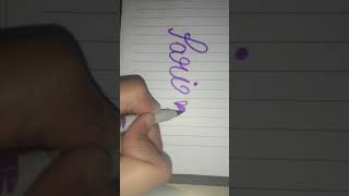 Comment your name Pari Name Beautiful Handwriting💕💗 [upl. by Lampert]