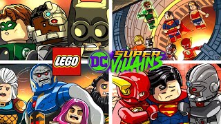 LEGO DC SuperVillains  All Justice League Bonus Levels PC PS4 Nintendo Xbox [upl. by Seroka]