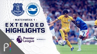 Everton v Brighton  PREMIER LEAGUE HIGHLIGHTS  8172024  NBC Sports [upl. by Ailed42]