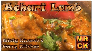 How to make Achari Gosht Indian Restaurant Style [upl. by Nauh504]