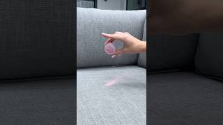 Staining my couch with my 4 year old’s makeup Testing if it’s really stain proof [upl. by Arodnahs757]