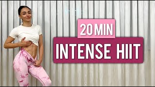 20 Min intense hiit Workout  Extreme Hiit Cardio All Standing  Burn Belly Fat amp Lose Weight Fast [upl. by Linn]