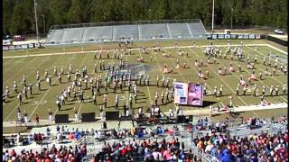 James F Byrnes Rebel Regiment 2012 5A State Prelim Performance [upl. by Siriso906]