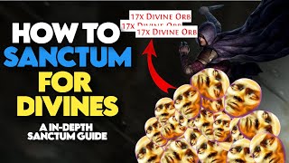 In Depth SANCTUM GUIDE  BEST Relics to Find DIVINES  Path of Exile 325  Hexblast Build [upl. by Peti]