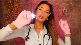 Detailed Skin Exam ASMR Personal Attention Skin Treatment [upl. by Barbi]