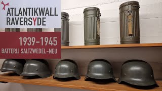 Museum Atlantikwall Raversyde Ostend Teil 2  Part 2  19391945 WW2  Oostende Batterie Salzwedel [upl. by Gillan]