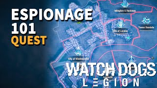 Espionage 101 Watch Dogs Legion Quest [upl. by Agnola]