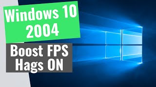 Windows 10 May 2020 Update Version 2004  More FPS and Less Latency [upl. by Annelg146]