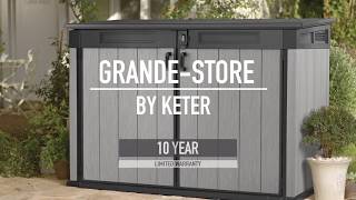 GRANDE STORE Duotech  Sheds  Keter [upl. by Bathulda353]