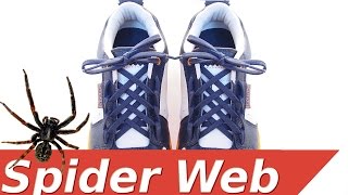 ✔ How to Cool Lace Shoes Spider Web Lacing ✔ [upl. by Leona]