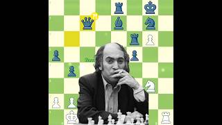 Mikhail Tal Brilliancy  4  ✨🤫 [upl. by Ilah]