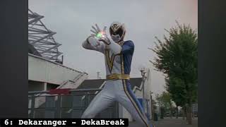 TOP 10 Super Sentai Rangers [upl. by Harriet956]