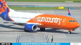 MORNING RUSH LIVE 🔴 CLT CHARLOTTE DOUGLAS  742024 [upl. by Abell]