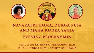 Navaratri Celebrations Day 04 Evening  Live From Muddenahalli  18 October 2023 [upl. by Yrgoerg]