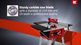 Einhell TETS 1825 U Table Saw [upl. by Warenne]