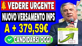 🚨APPROVATO OGGI BONUS DI 15373€ Per PENSIONI MINIME E INVALIDITÀ  Data di pagamento OTTOBRE [upl. by Flavian625]