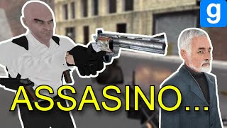 A VIDA DE UM ASSASINO NO GMOD RP [upl. by Ycart]