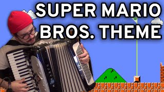 Super Mario Bros Theme accordion cover [upl. by Nairolf333]