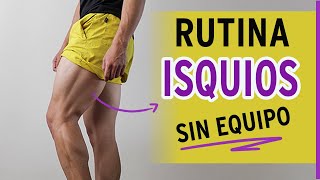 🍗RUTINA de ISQUIOTIBIALES sin peso  FEMORAL Y GLUTEOS   Entreno de PIERNAS CALISTENIA [upl. by Cresa]