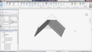 Revit Create a custom roof  Wolfskap maken in Revit [upl. by Lanos]