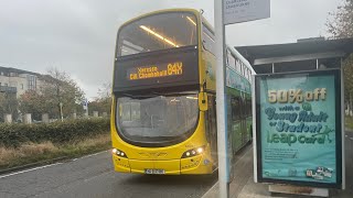 SG202  84X to killcoole  wright eclipse Gemini 3 B5TL  Dublin Bus [upl. by Baskett707]