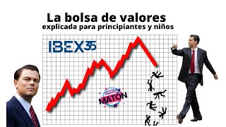 Qué es la bolsa de valores explicada para principiantes y niños [upl. by Sinai645]