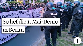 „Revolutionäre 1 MaiDemo“ in Berlin Eine der friedlichsten 1 MaiDemos seit Jahrzehnten [upl. by Guttery]