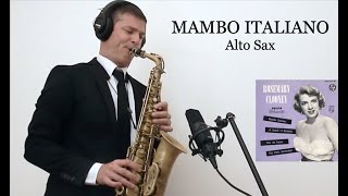 MAMBO ITALIANO  Rosemary Clooney  Alto Sax  free score and ringtone [upl. by Anidem894]