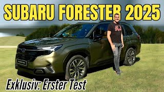 SUBARU FORESTER 2025 Der NEUE im ersten Test  Offroad  Allrad  HybridBoxer [upl. by Nohsav]