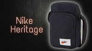 Morral Nike Heritage Black Ba5809010 Crossbody Review Youtube [upl. by Yliak]