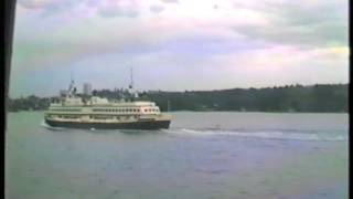 Curl Curl Hydrofoil Onboard 1988 Manly To Sydney Run [upl. by Gelman]