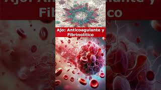 🧄Ajo Anticoagulante y Fibrinolítico🩸 [upl. by Ahsinit397]