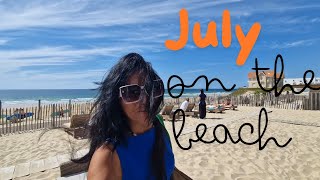 July in Biscarrosse Plage ⛱️♥️  Atlantic Ocean 🇫🇷  beach  7월의 프랑스 바다 [upl. by Alit]