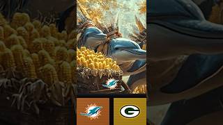 NFL Animated  Miami Dolphins vs Green Bay Packers  Thanksgiving Pick [upl. by Tankoos]