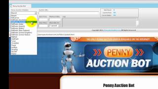 Penny Auction Bot Demo  The only penny auction sniper available on the internet [upl. by Aleac]