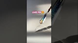 A Unique Pen you didnt know existed 🤯🤩🖊️  glass pen lifehacks shortsfeed shorts shortvideo [upl. by Jezabel]