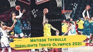 Matisse Thybulle Highlights in Tokyo Olympics 2021 [upl. by Llednav]