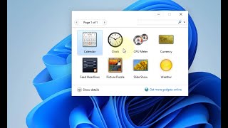 How To install Desktop Gadgets In Windows 11 [upl. by Kowtko]