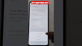 OPPO smartphone reset setting  all smartphone oppo OnePlus reset shorts [upl. by Brose]